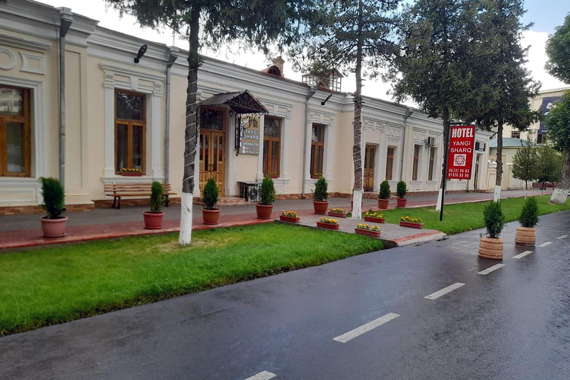 Yangi Sharq Hotel ซามาร์คันด์ ภายนอก รูปภาพ